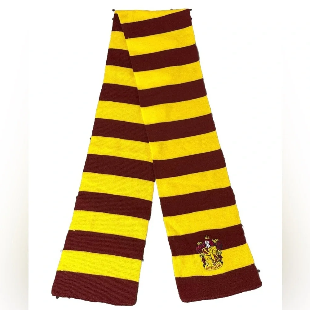 Harry‎ Potter Gryffindor House Knit Scarf Wizarding World Noble Hogwarts